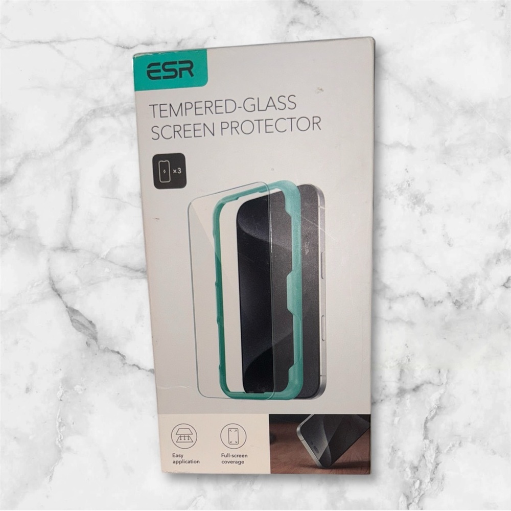 ESR Tempered-Glass Screen Protector for IPhone 16 Pro Max NIB